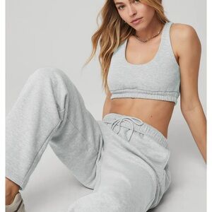 Alo Scoop Neck Sweatshirt Bra